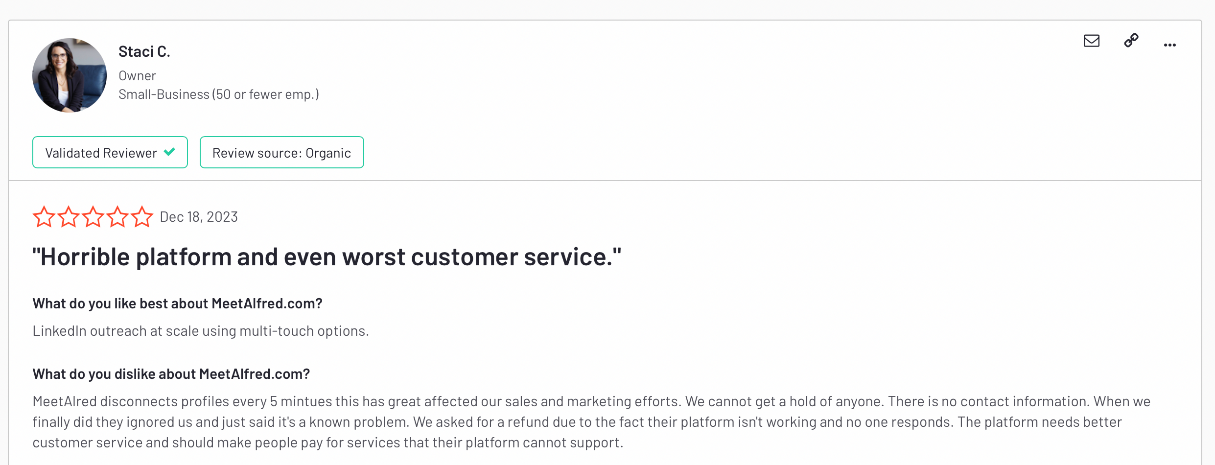 meet alfred review