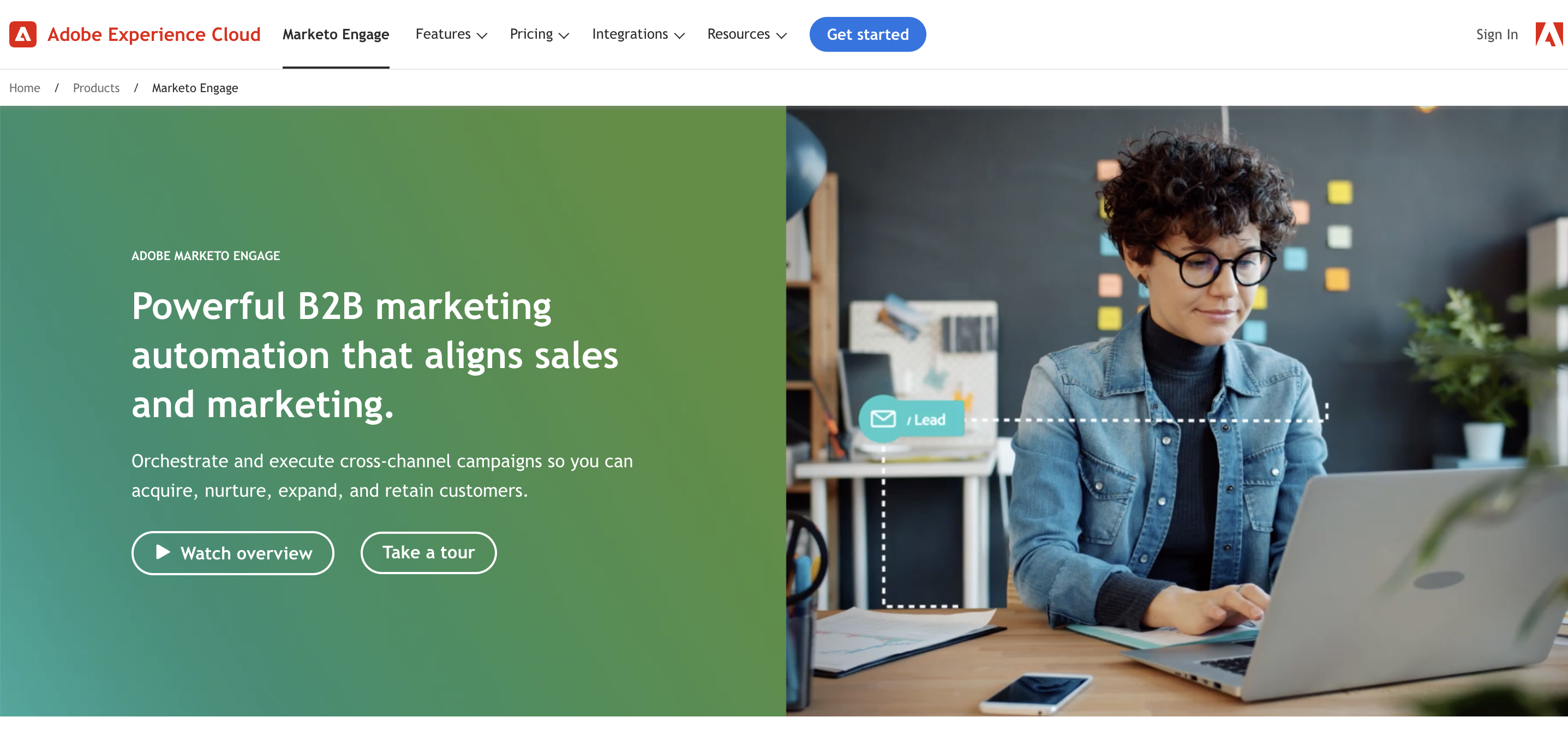 marketo website