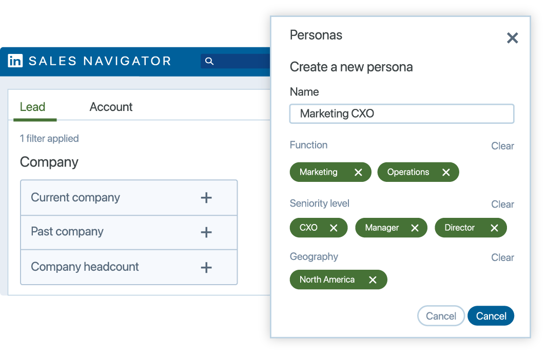 sales navigator features linkedin