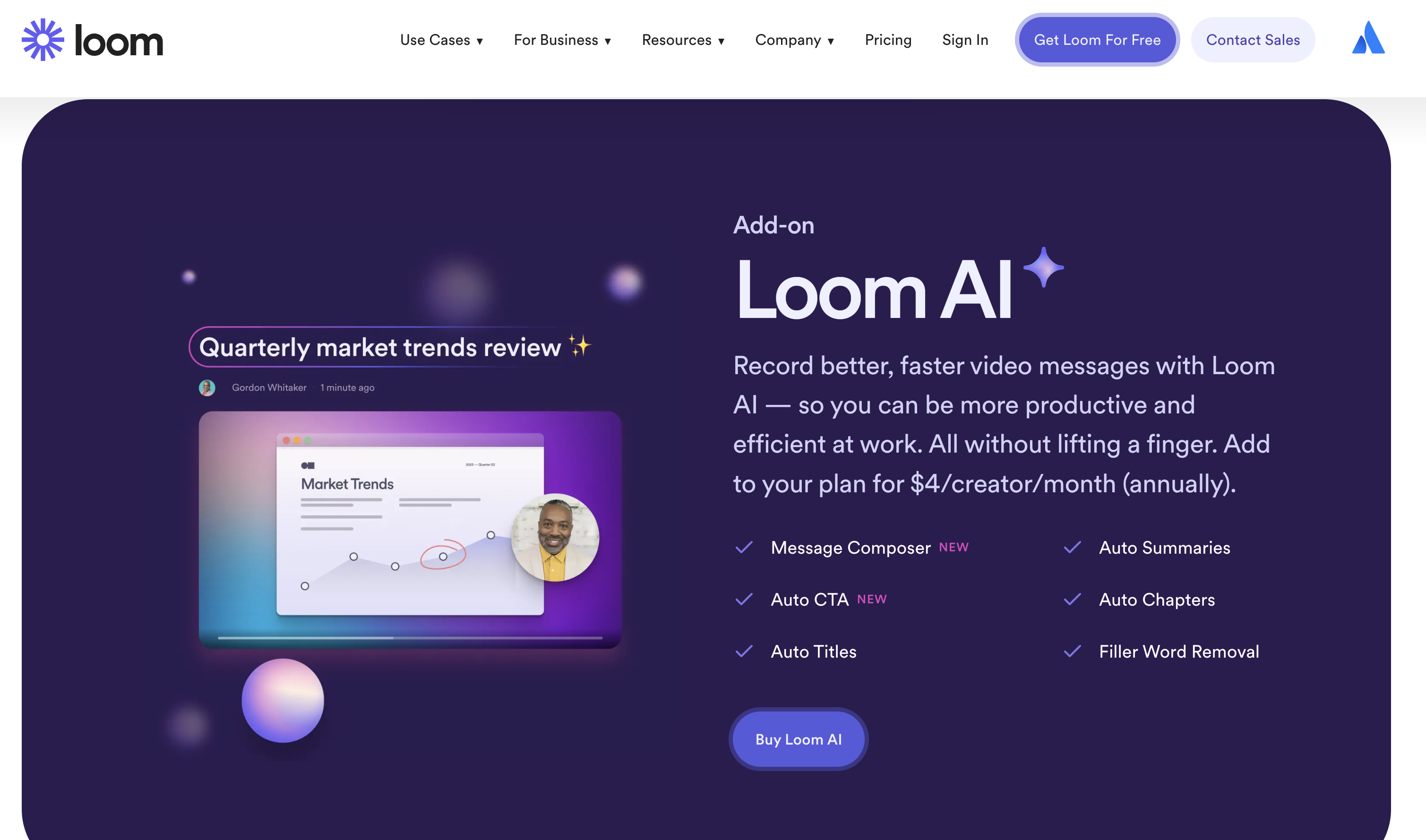 loom ai pricing