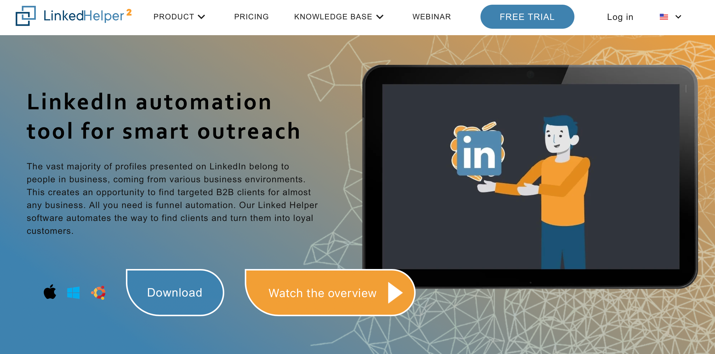linked helper webiste