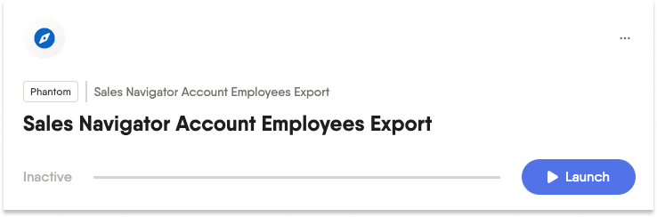 account employees export