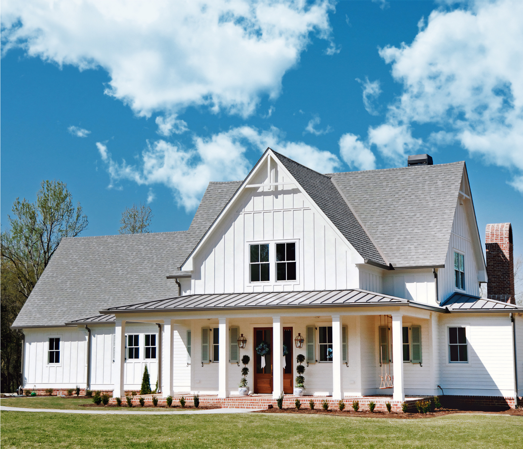 Modern Farmhouse Architecture and Siding Ideas | James Hardie, image size:1679x1440