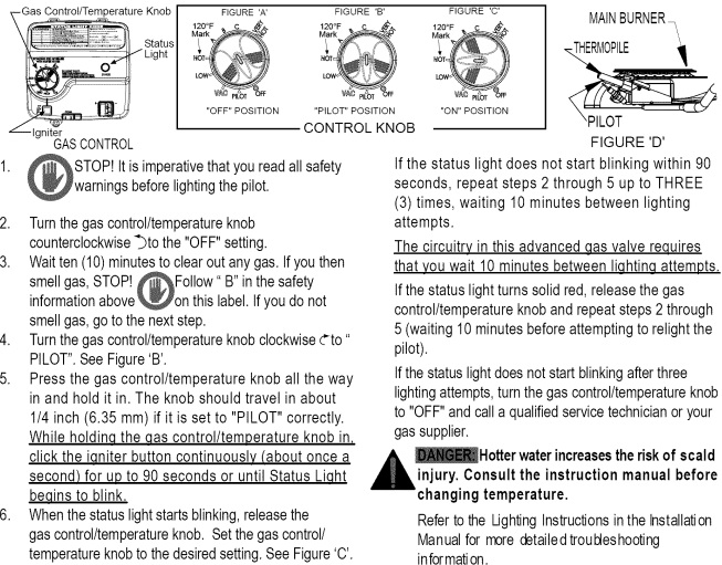 common-instructions-for-relighting-the-water-heater-pilot-light
