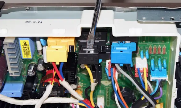 inspect-control-board-wire-harness-connections