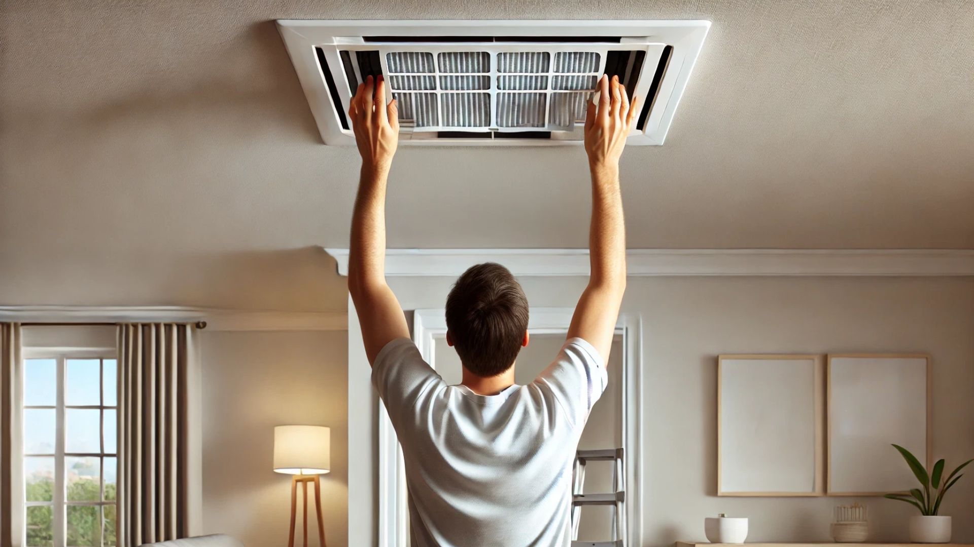 How does an air conditioner work_changing air filter