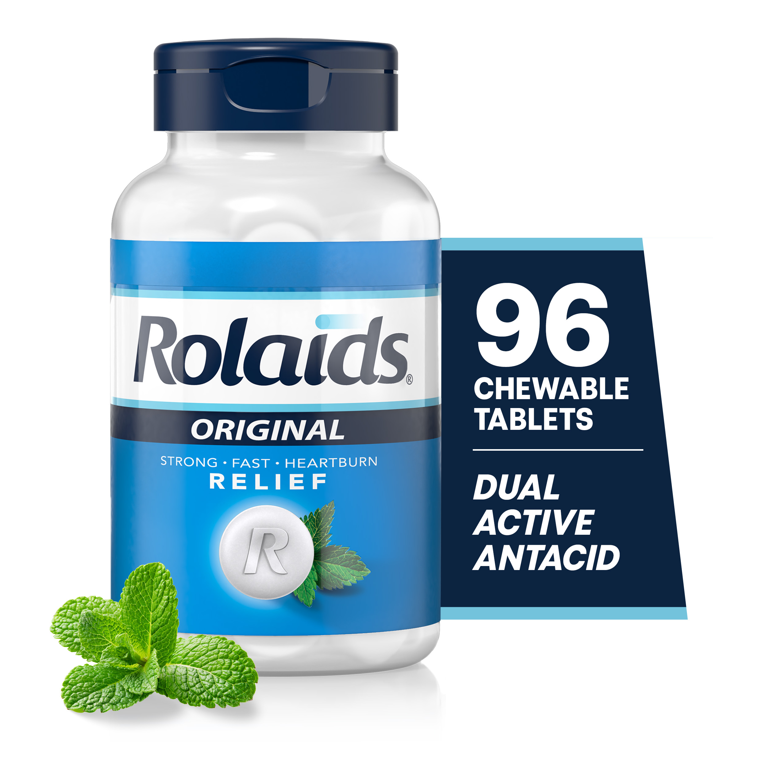 Rolaids® Original / Extra Strength Antacid Chewable Tablets - Mint