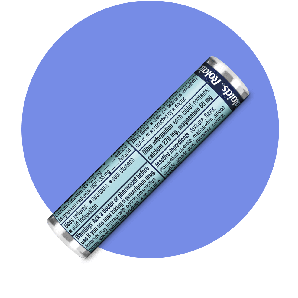 Rolaids® extra strength chewable tablets