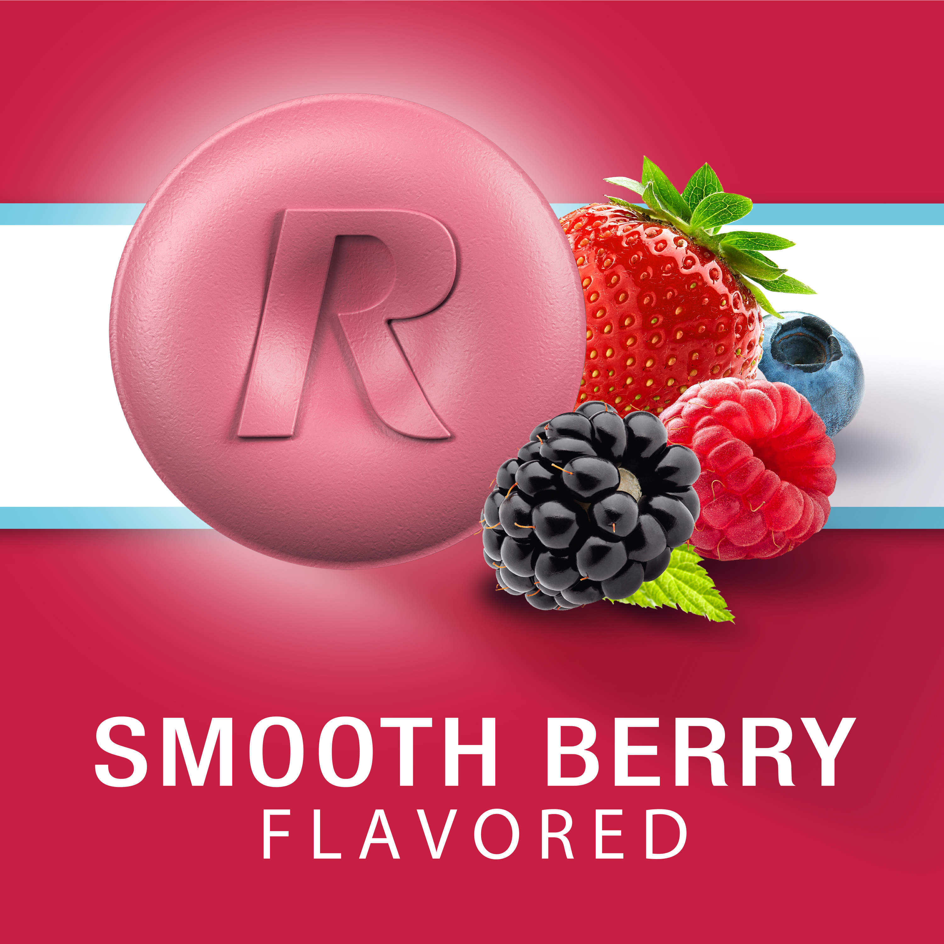 Rolaids® Advanced Antacid Plus Anti-Gas Chewable Tablets - H+G 1x10 Berry - 117077607