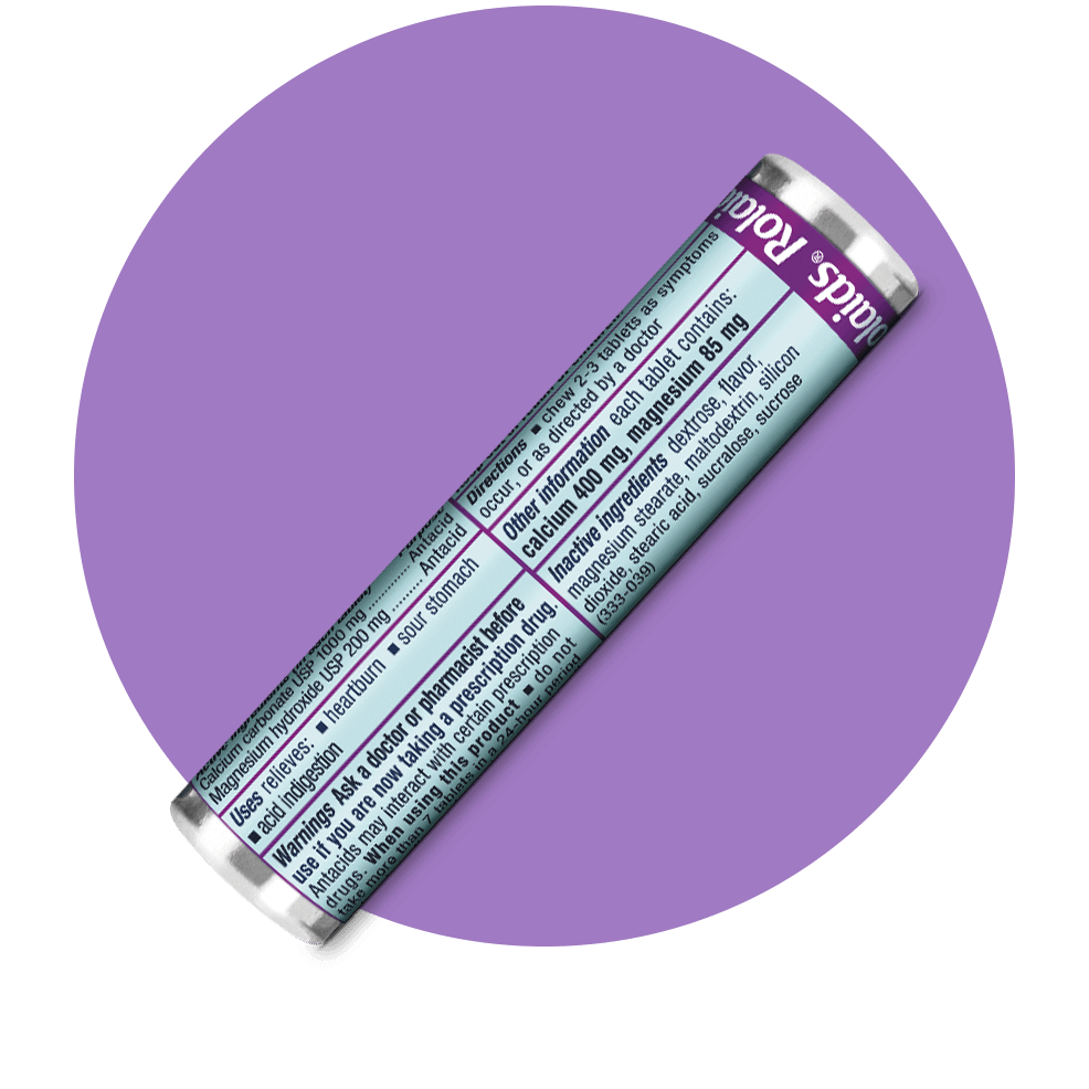 Rolaids® ultra strength chewable tablets