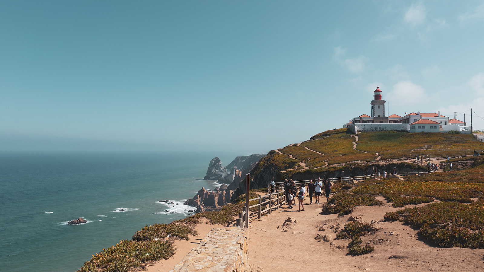 eight of the cliffs at Cabo da Roca is over 100 meters