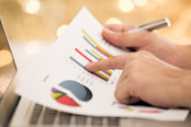 Investment analysis concept