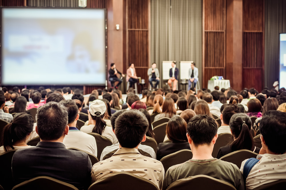 Attending a conference