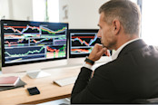 Worried investor