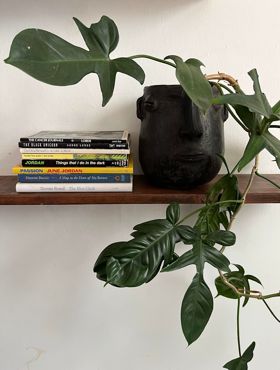 A selection of works by luminary poets mentioned by Rezina and Jada. Photo: Rezina Habtemariam.