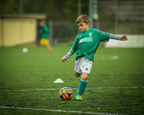 Kid playing