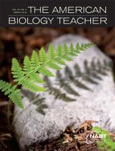Cogent Education featured in the March 2016 issue of The American Biology Teacher