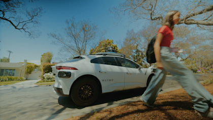 Teenager walks away from Waymo vehicle after ride