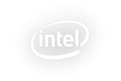 A light version of the Intel logo.