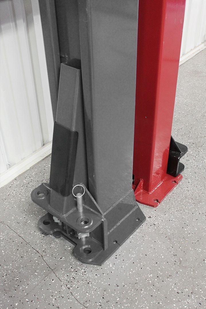 BendPak vs Challenger Lift Post Base Design