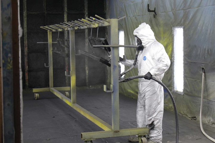 BendPak Lift Powder Coating