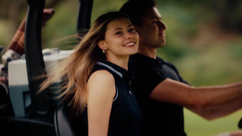 Golfers Riding with Coolee Tour LX
