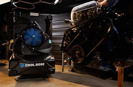 Cool Boss CoolBlast Series Portable Evaporative Air Coolers High Output Fans