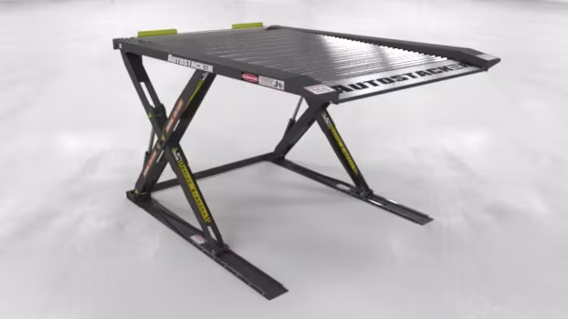 autostacker-a6s-a6w-vehicle-lift-top-down-45-degree-modern-sterile-environment