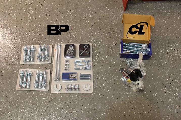 BendPak vs Challenger Hardware Kit Comparison