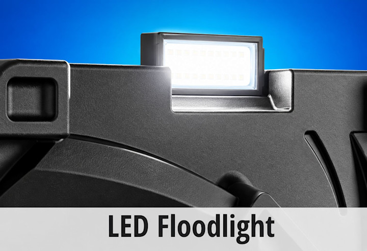 Cool Boss Built-In LED Floodlight | Convenient Workspace Lighting