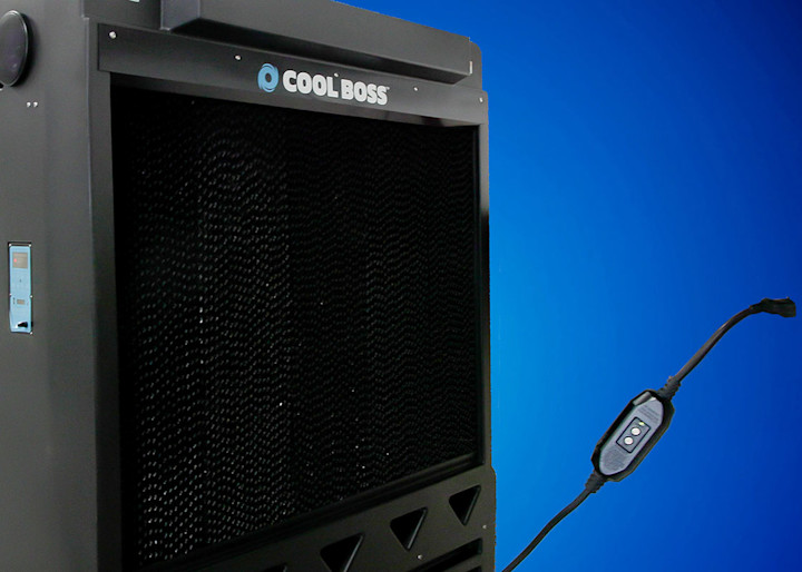 Cool Boss Energy-Efficient Portable Evaporative Air Cooling