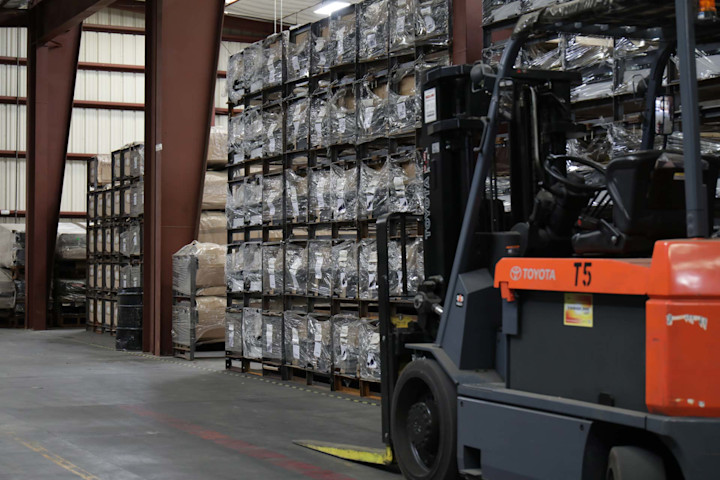 BendPak Warehouse Shipping