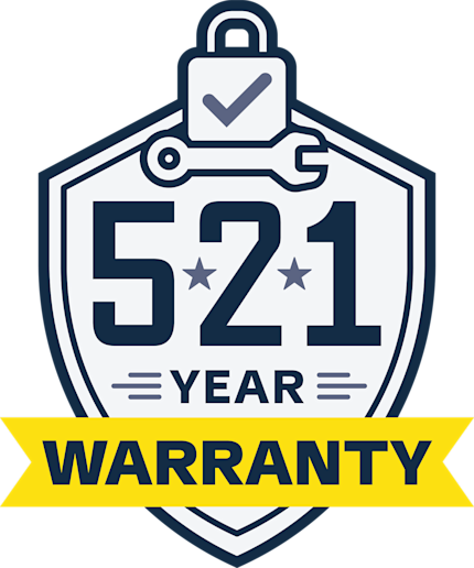 BendPak 5-2-1 Warranty Shield Badge