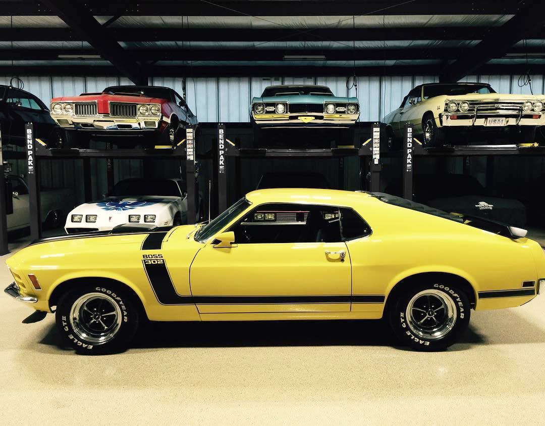 Bolt-Down Four-Post Lifts Create the Ultimate Collector Car Garage