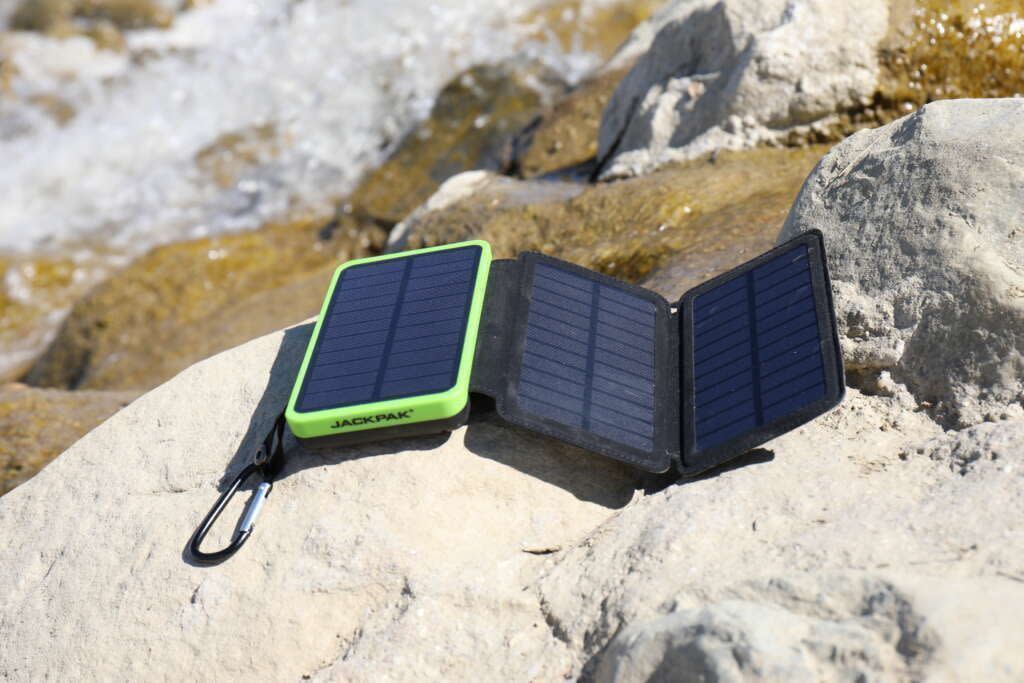 JackPak Portable Solar Charger Foldable Compact