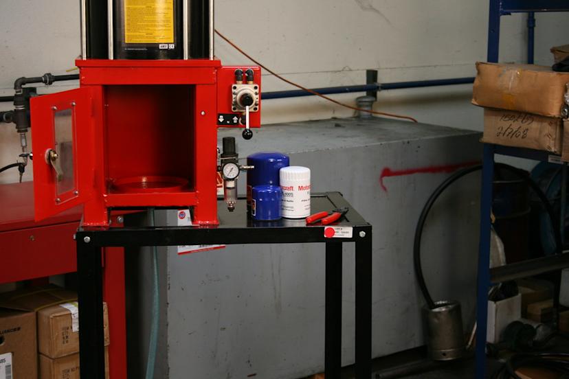 Ranger RP-20FC Oil Crusher Demo