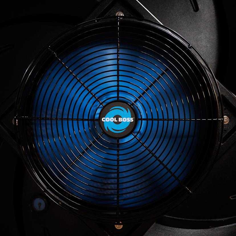 Cool Boss Evaporative Air Coolers and Industrial Ceiling Fans