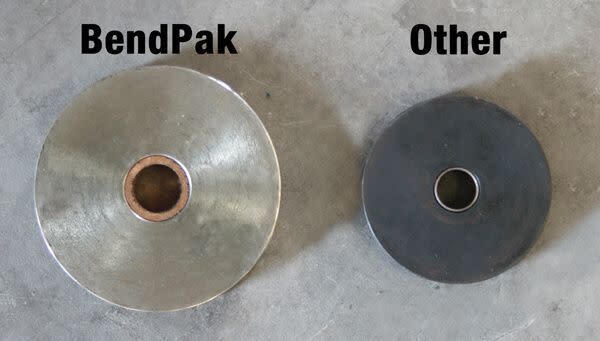 BendPak Upper Sheave Comparison