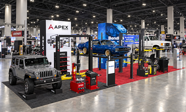 BendPak SEMA Show 2026 Indoor Booth 36129