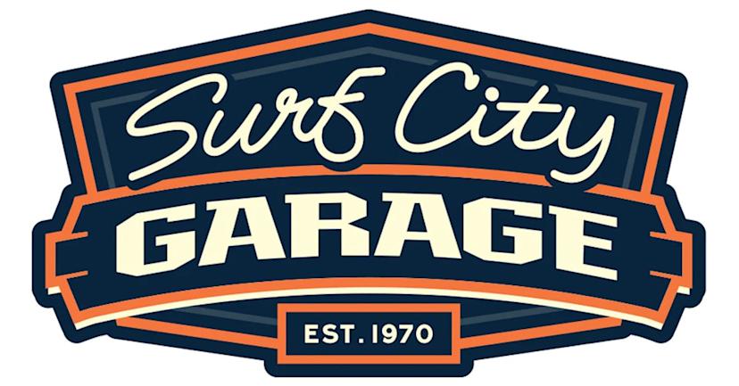 Surf City Garage Huntington Beach California Logo