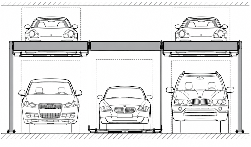 Commercial Parking Lifts Create More Spaces Without Expansion