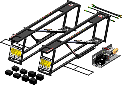 Portable Car Lift Frame Vehicle Jack System With Power Unit