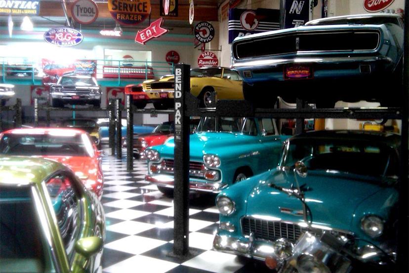 Surf City Garage with BendPak Four Post Lifts