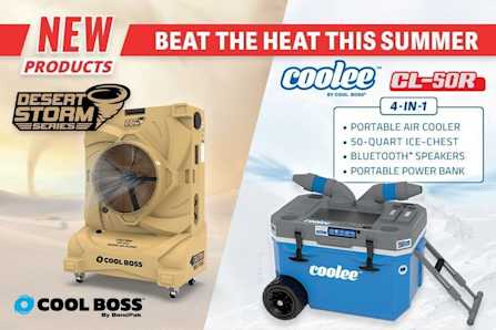 Cool Boss Desert Storm CL 50R Coolee Portable Air Cooler Summer