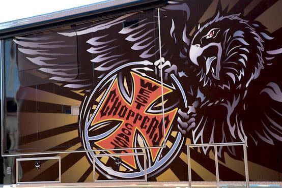 Jesse James West Coast Choppers Custom Shop Artwork