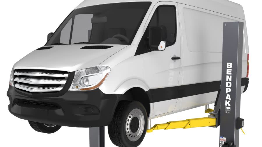 BendPak 12APF Floorplate Lift Raising Cargo Van