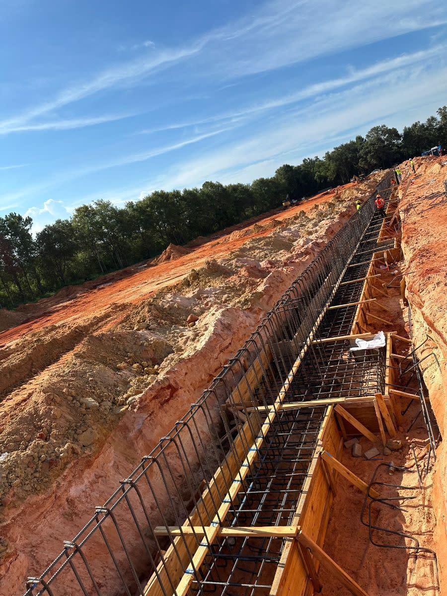 BendPak Alabama Warehouse Foundation Reinforcement Installation