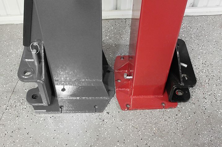 BendPak vs Challenger Post Base Width