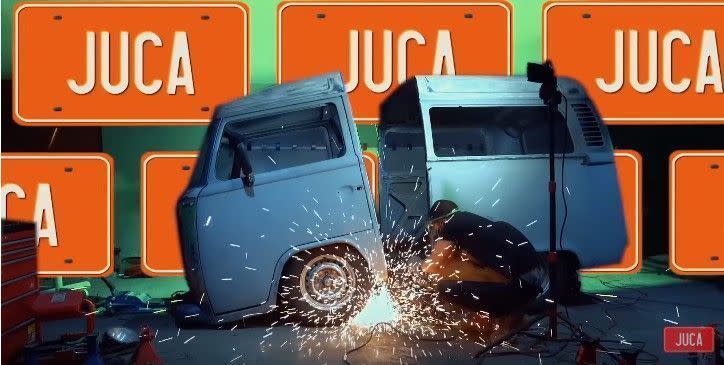 Juca Welding Custom Van Build in Workshop