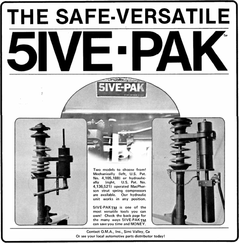 BendPak 5Pak Original Name
